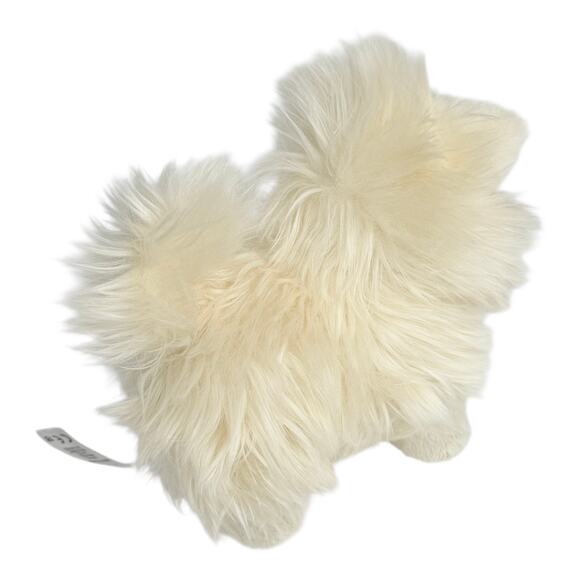 American Girl Pomeranian Dog & Bone Poseable Doll Pet Puppy Plush Faux Fur Toy - Picture 4 of 10